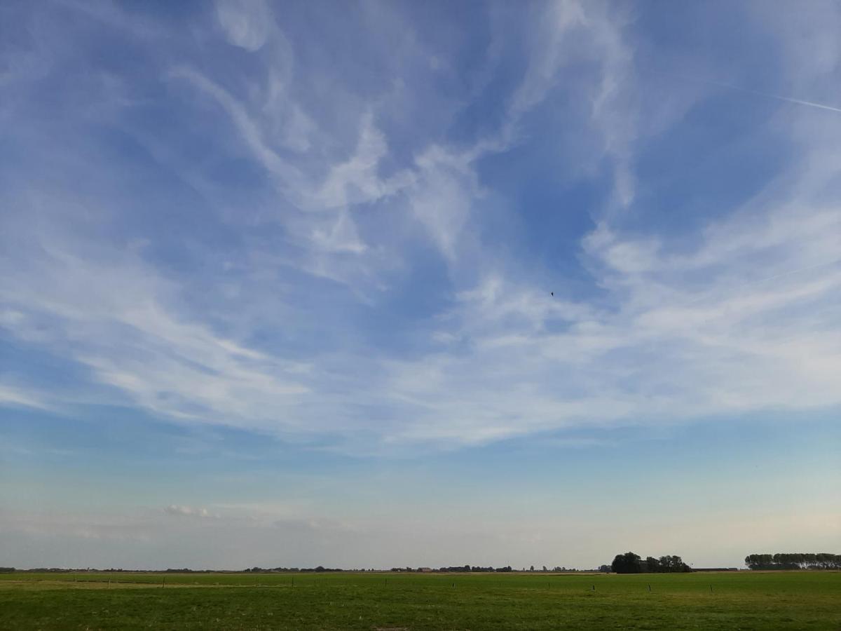 Glamping De Vrije Wind, Tentverhuur Houwerzijl Kültér fotó