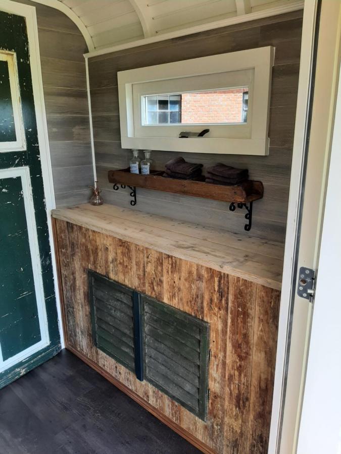Glamping De Vrije Wind, Tentverhuur Houwerzijl Kültér fotó